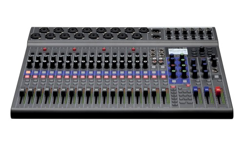 Zoom L-20 LiveTrak Digital Mixer Recorder - 20 Channels