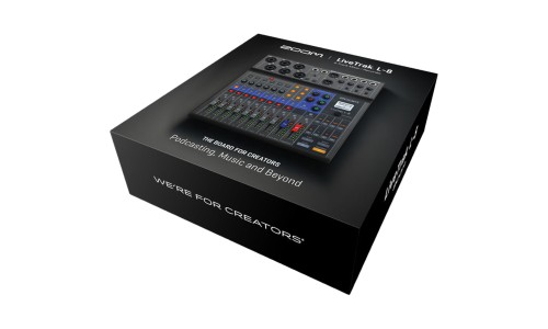 Zoom L-8 LiveTrak Digital Mixer - Recorder - 8 Channels