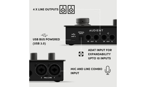 Audient iD14 MKII USB-C Audio Interface