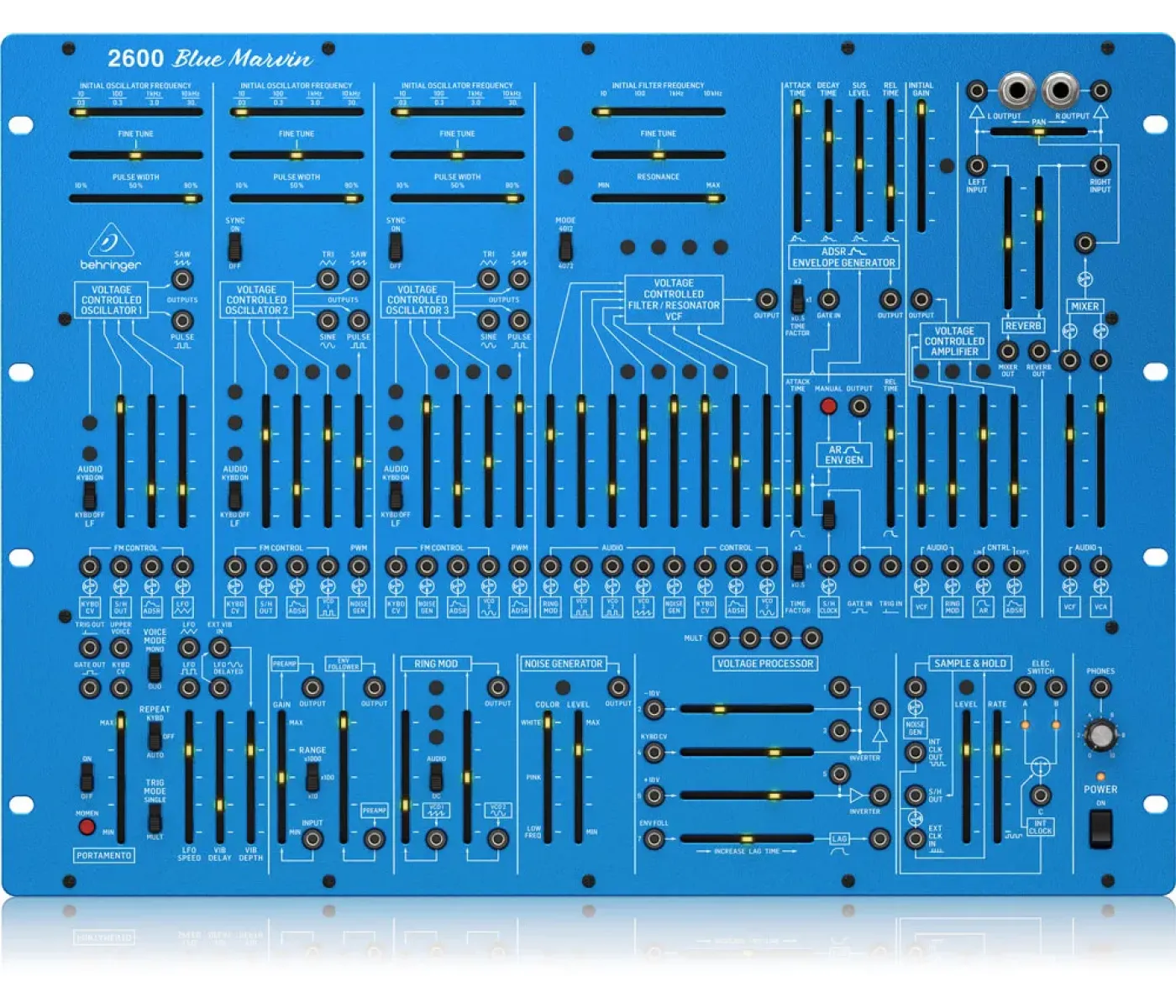 Behringer 2600 Blue Marvin Limited-Edition Analog Semi-modular Synthesizer