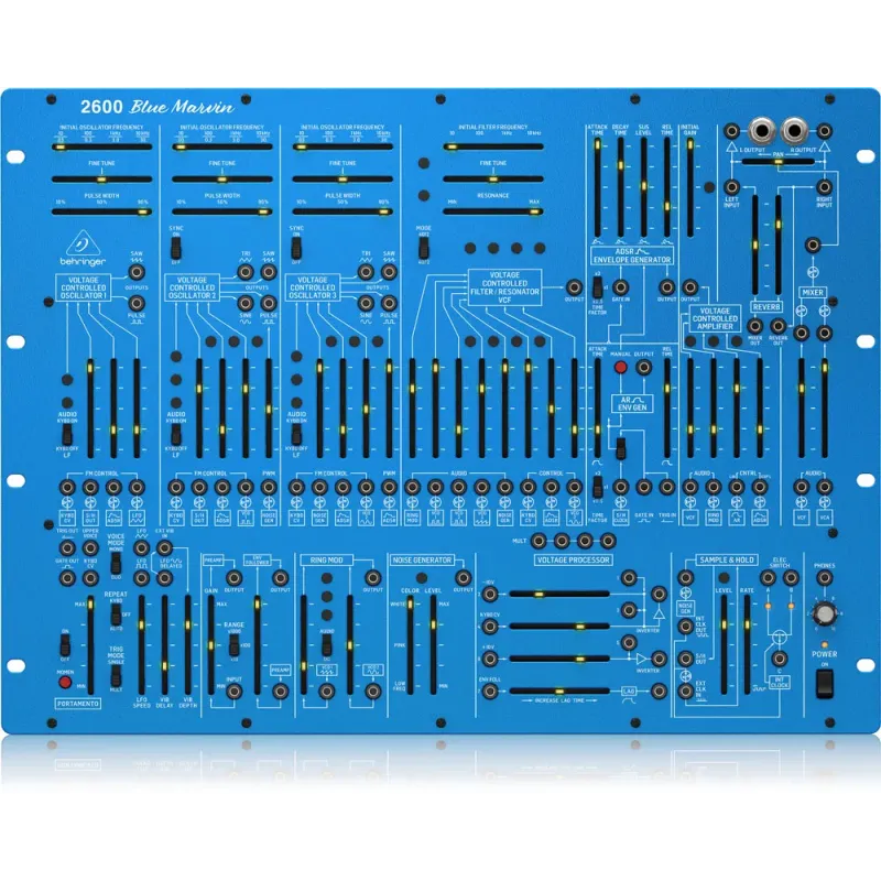 Behringer 2600 Blue Marvin Limited-Edition Analog Semi-modular Synthesizer