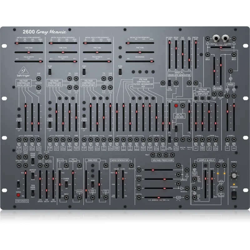 Behringer 2600 Gray Meanie Limited-Edition Analog Semi-modular Synthesizer