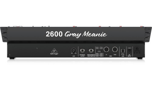 Behringer 2600 Gray Meanie Limited-Edition Analog Semi-modular Synthesizer