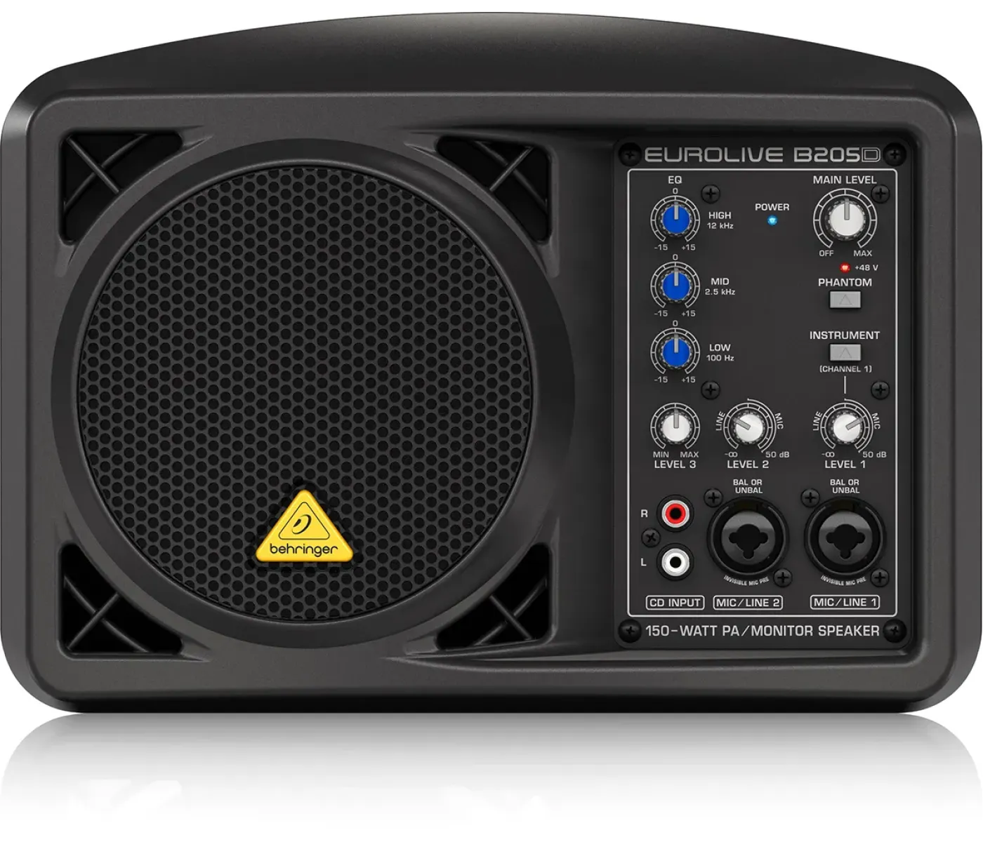 Behringer Eurolive B205D 150W 5.25 inch Powered Monitor Speaker