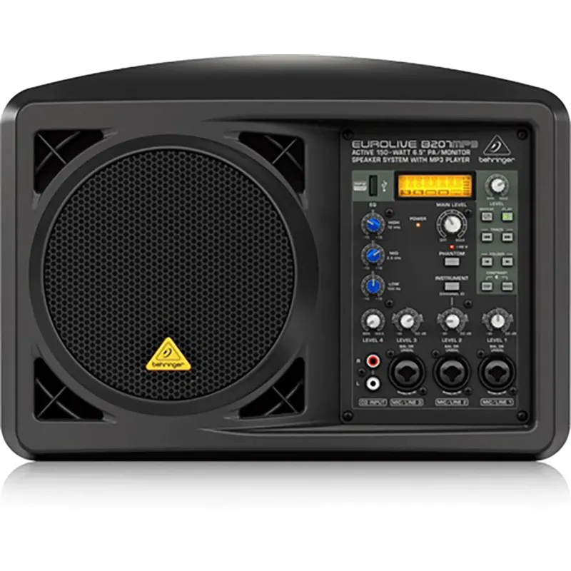 Behringer Eurolive B207MP3 150W 6.5 inch Personal PA/Monitor Speaker Behringer Eurolive B207MP3 150W 6.5 inch Personal PA/Monitor Speaker