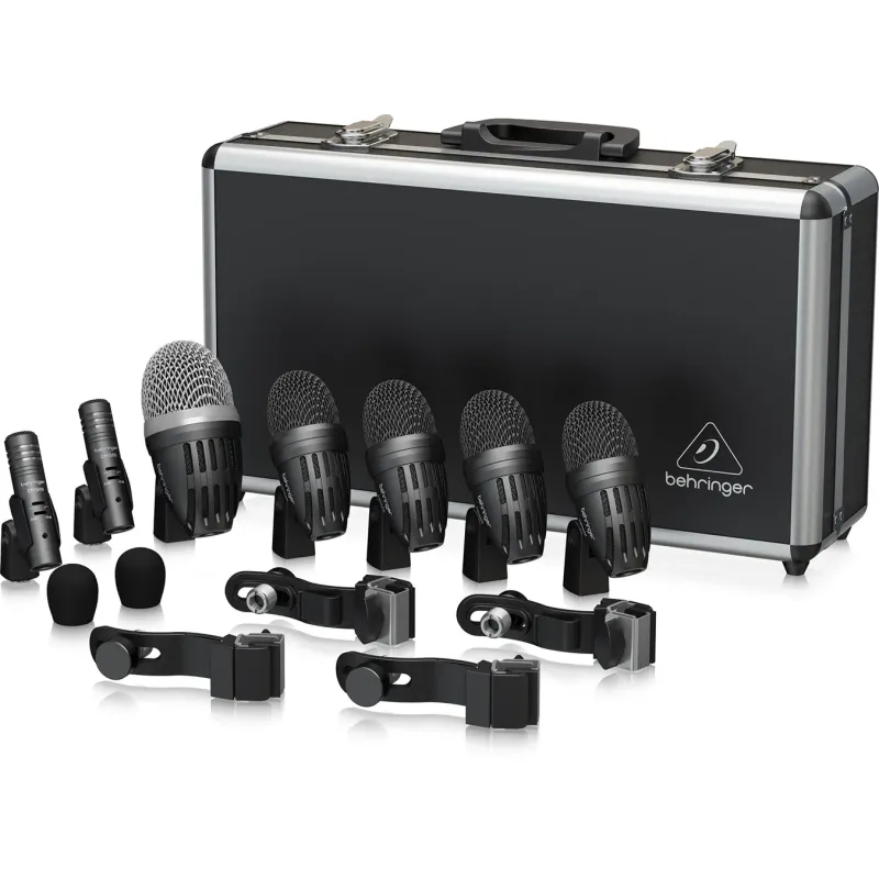Behringer BC1500 Premium 7-piece Drum Microphone Set Behringer BC1500 Premium 7-piece Drum Microphone Set