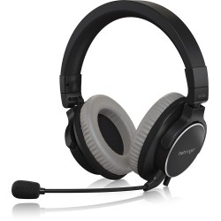 Behringer BH470U Premium Stereo Headset with Detachable Microphone and USB Cable