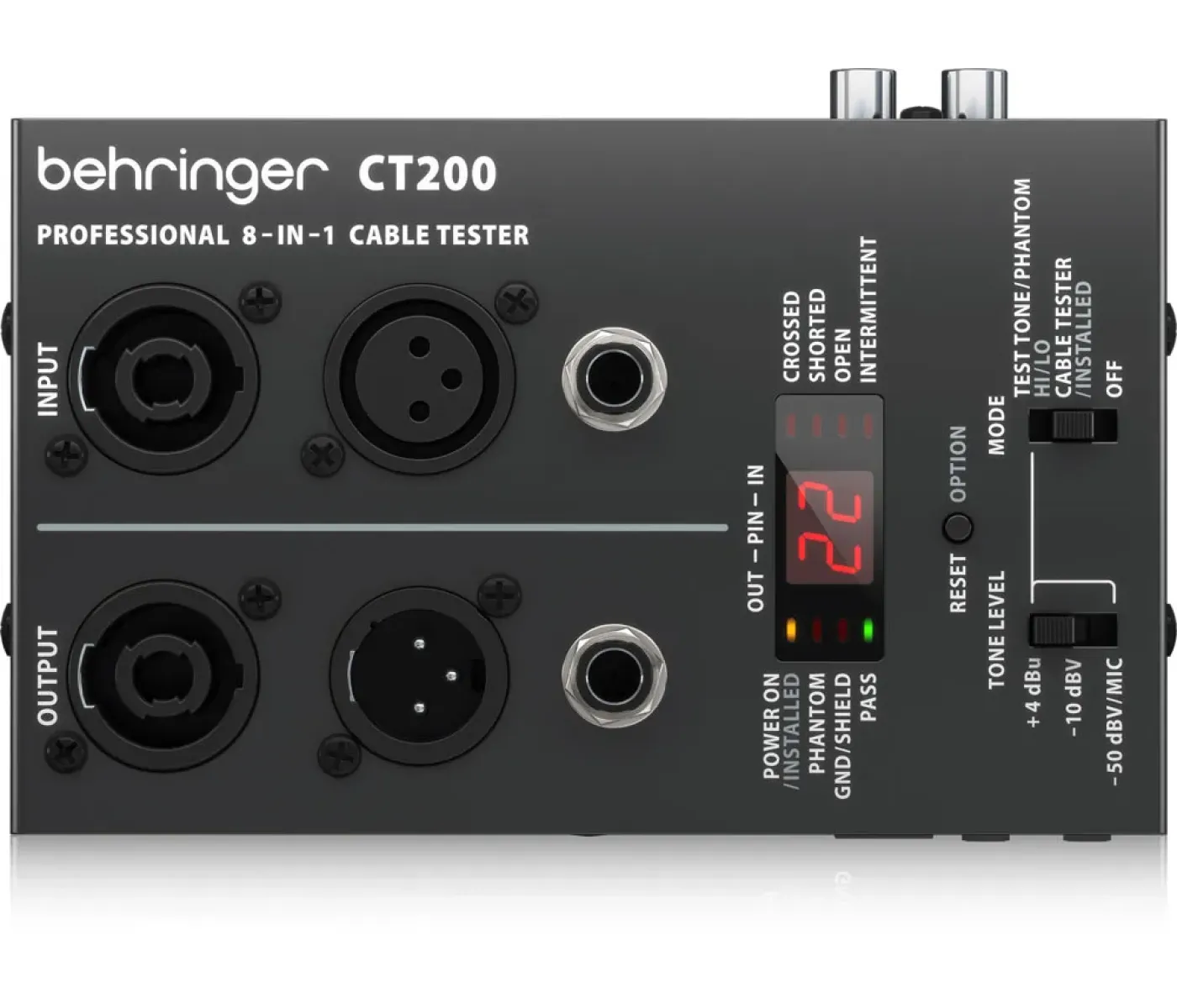 Behringer CT200 8-in-1 Cable Tester