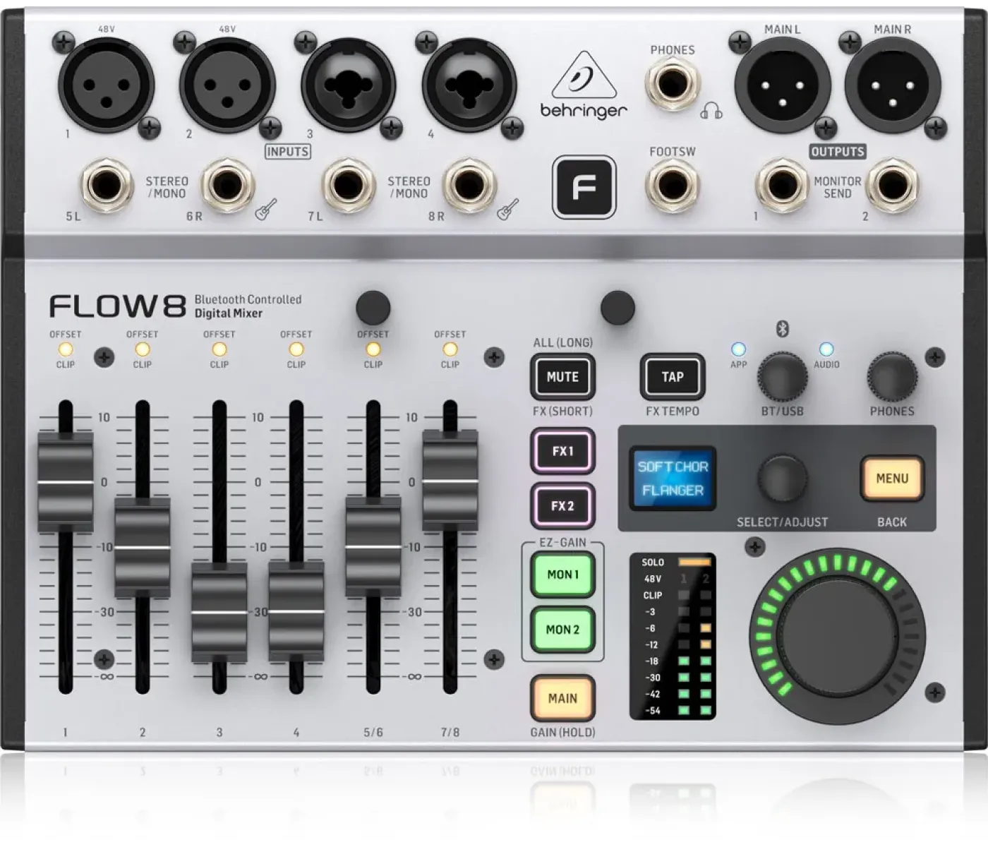 Behringer FLOW  8 Input Digital Mixer with Bluetooth