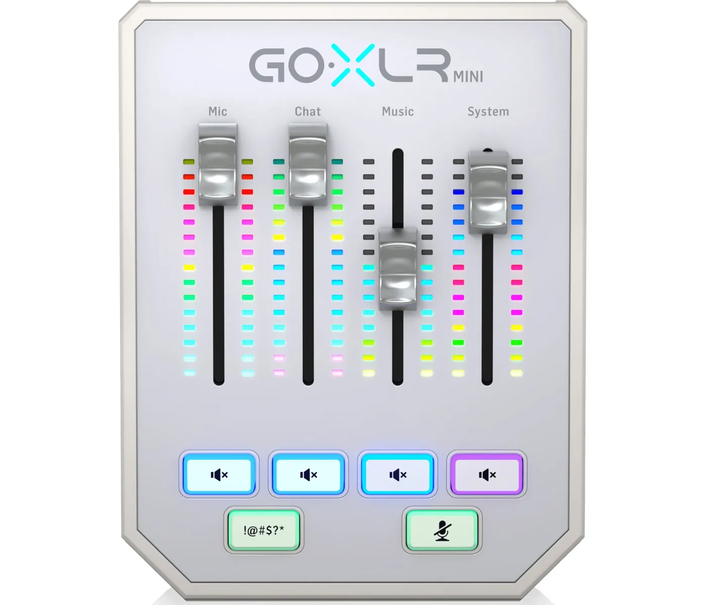 TC-Helicon GOXLR MINI-WH USB Streaming Mixer with USB/Audio Interface - White