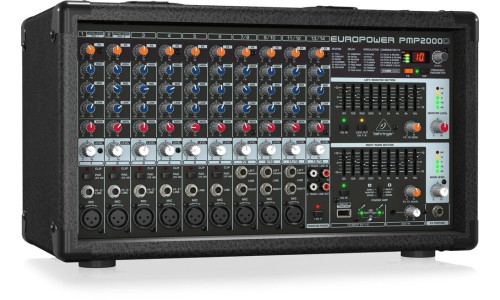 Behringer PMP2000D 14-channel 2000W Powered Mixer