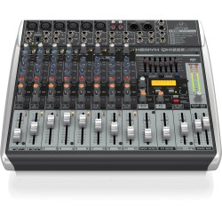 Behringer Xenyx QX1222USB Mixer with USB and Effects - 12 Channels