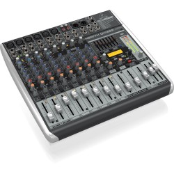 Behringer Xenyx QX1222USB Mixer with USB and Effects - 12 Channels