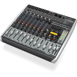 Behringer Xenyx QX1222USB Mixer with USB and Effects - 12 Channels