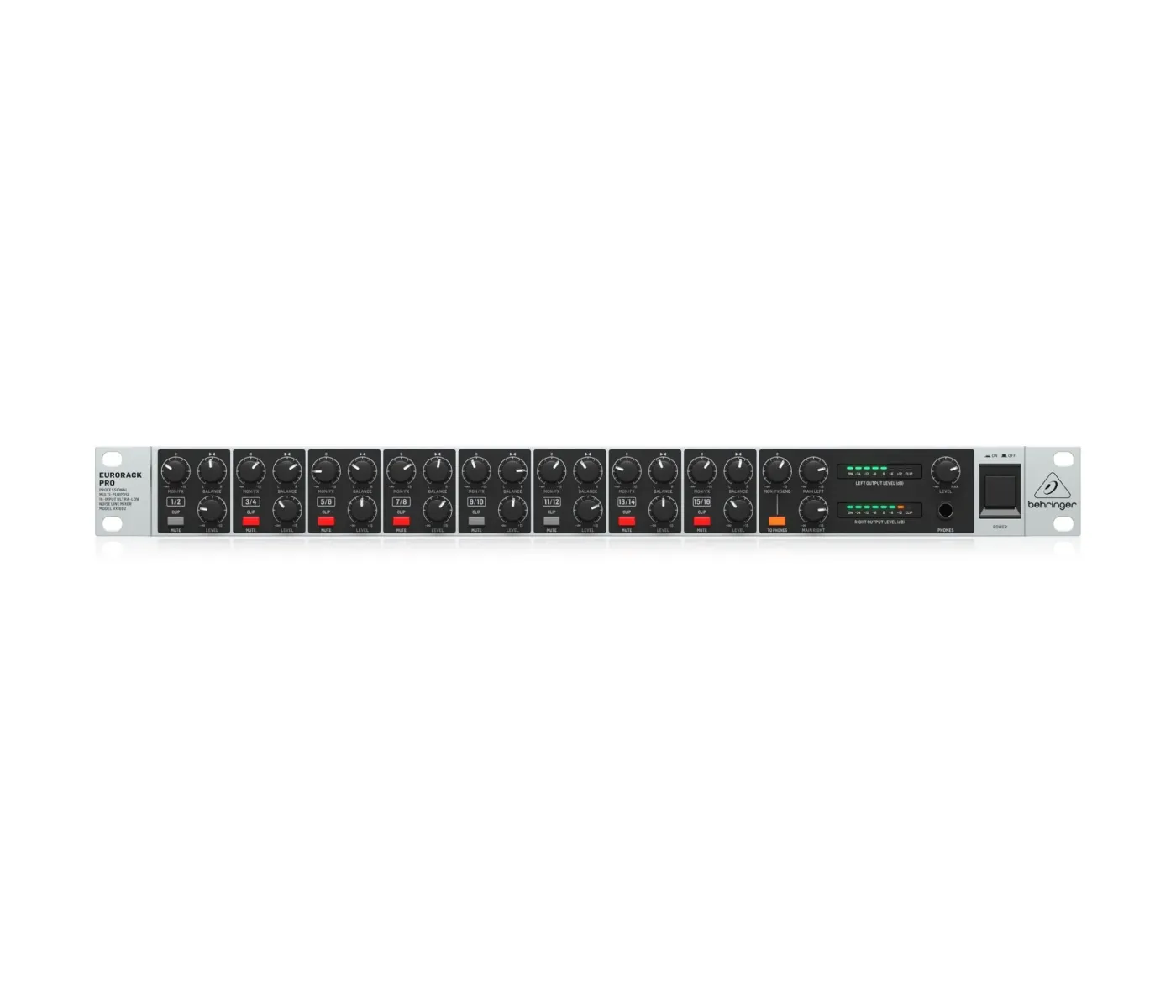 Behringer RX1602 V2 Rackmount Line 16-Input Mixer