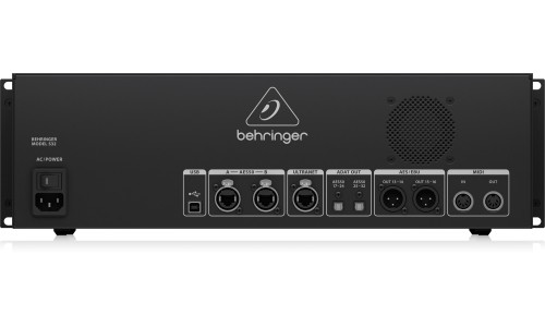 Behringer S32 32-channel Stage Box I/O Box with 32 Remote-Controllable Midas Preamps, 16 Outputs and AES50 Networking featuring Klark Teknik SuperMAC Technology