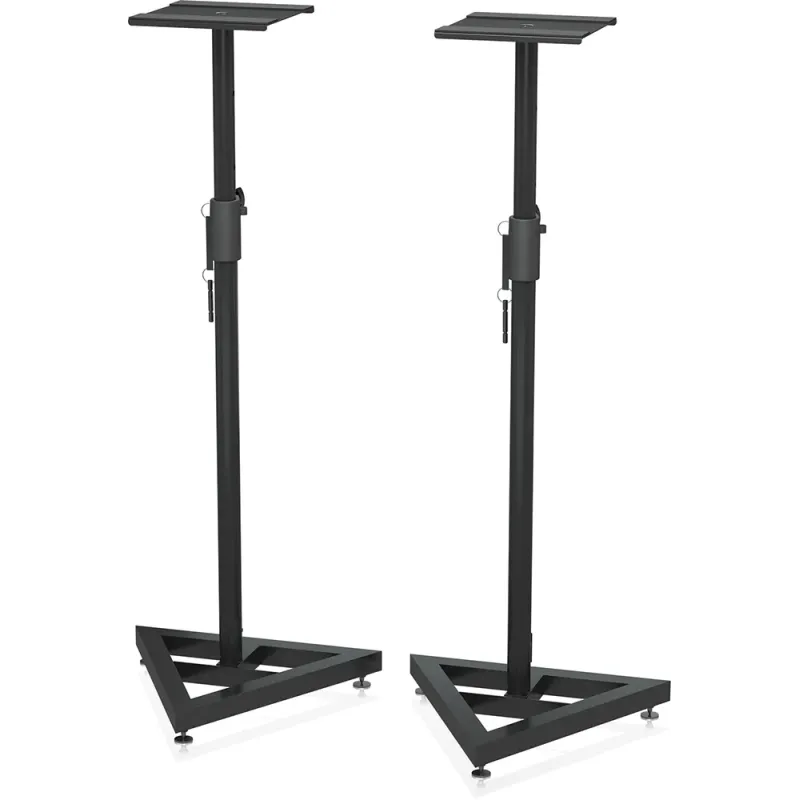 Behringer Heavy Duty Height-Adjustable Monitor Stand Set ( Pair ) Behringer Heavy Duty Height-Adjustable Monitor Stand Set ( Pair )