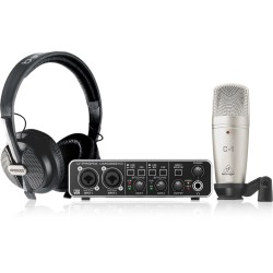 Behringer U-Phoria Studio PRO Recording/Podcasting Bundle