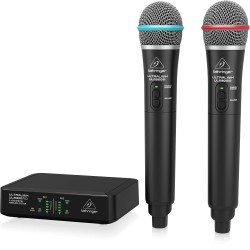 Behringer ULM302MIC Wireless Dual Handheld Microphone System