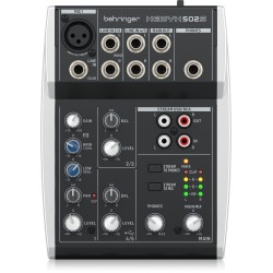 Behringer Xenyx 502S 5-channel Analog Streaming Mixer