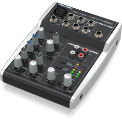 Behringer Xenyx 502S 5-channel Analog Streaming Mixer