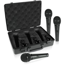 Behringer XM1800S Dynamic Vocal & Instrument Microphone (3-pack)