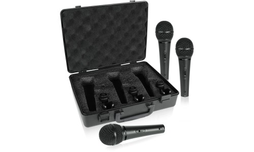 Behringer XM1800S Dynamic Vocal & Instrument Microphone (3-pack)