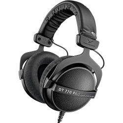 Beyerdynamic DT770PRO/250-BK Limited Edition 250 Ohm Closed Back Broadcast And Studio Headphones