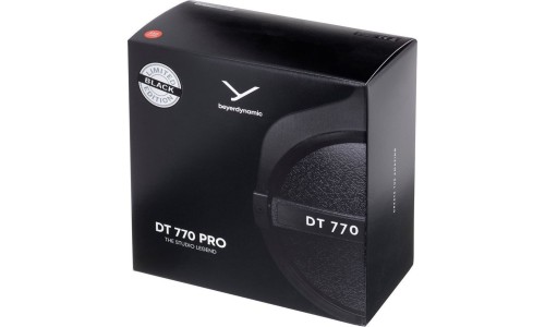 Beyerdynamic DT770PRO/250-BK Limited Edition 250 Ohm Closed Back Broadcast And Studio Headphones