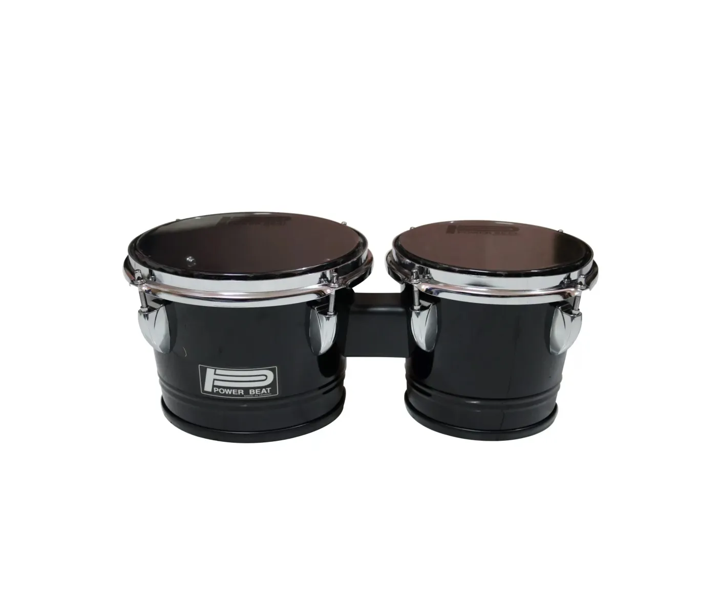 Power Beat BG27BK Bongo Metal Shell - Black