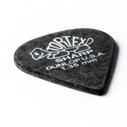 Jim Dunlop 412P1.35 Tortex® Sharp Pick 1.35mm - 12 Picks