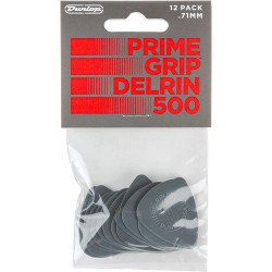 Jim Dunlop 450P.71 Primegrip® Delrin 500 Pick .71MM - 12 Picks