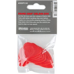 Jim Dunlop 450P1.14 Primegrip® Delrin 500 Pick 1.14MM - 12 Picks