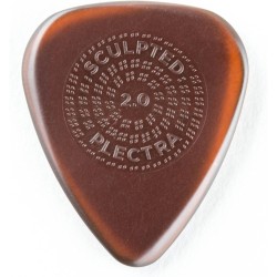 Jim Dunlop 510P2.0 Primetone Standard Pick with Grip 2.0mm - 3 Picks