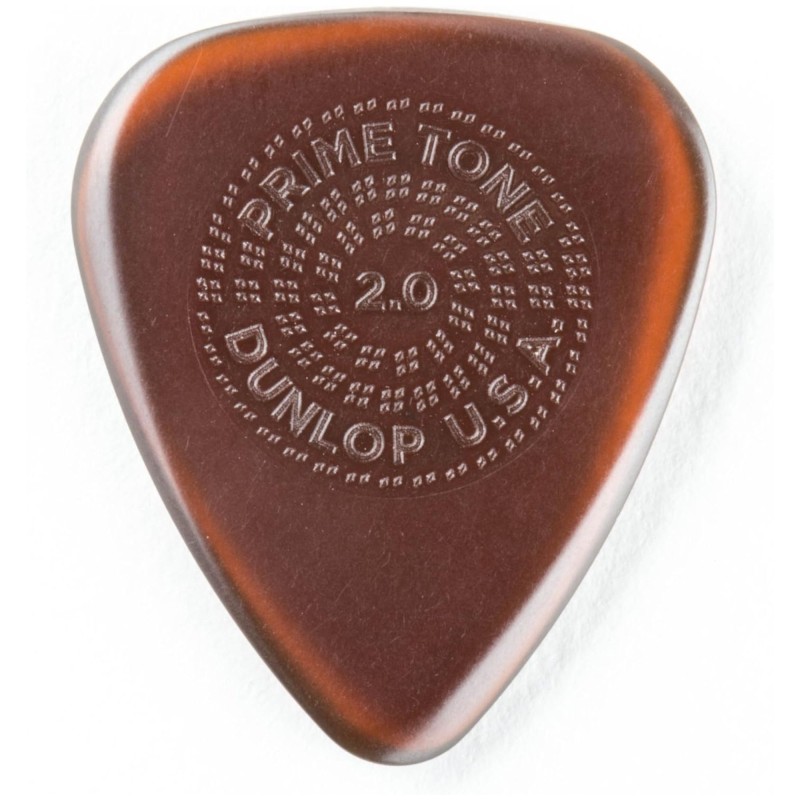 Jim Dunlop 510P2.0 Primetone Standard Pick with Grip 2.0mm - 3 Picks