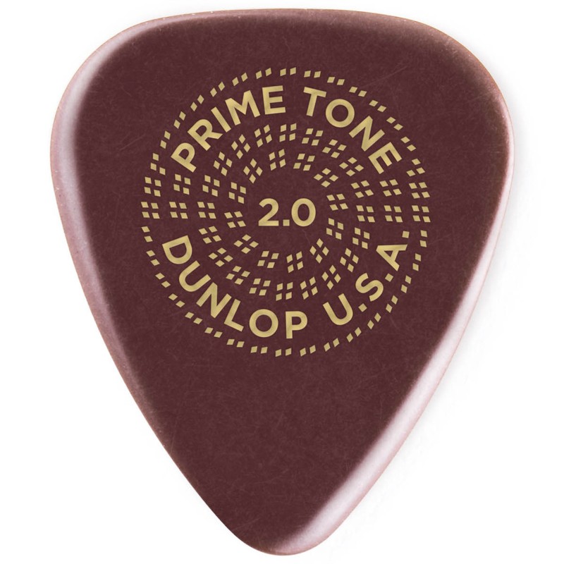 Jim Dunlop 511P2.0 Primetone Standard Smooth Pick 2.0mm - 3 Picks