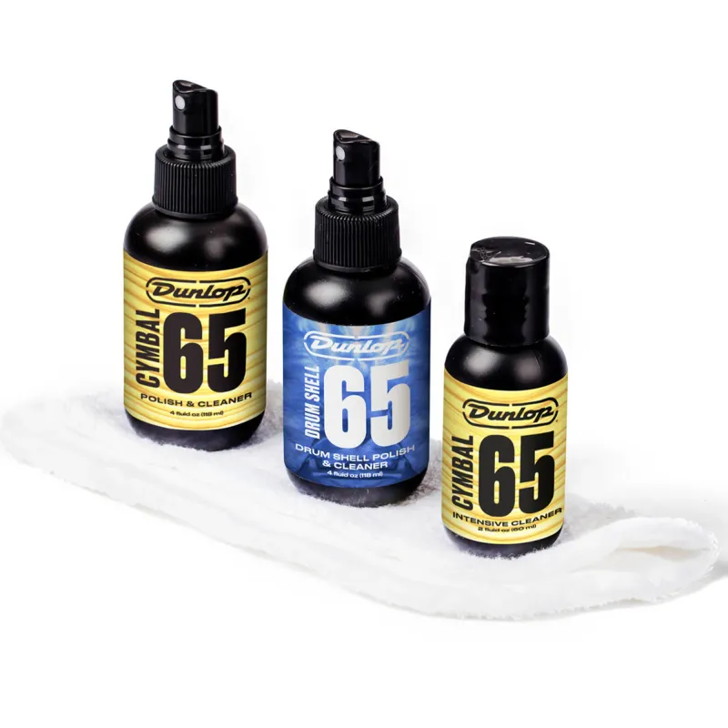 Jim Dunlop 6400 Cymbal and Drum Care Kit Jim Dunlop 6400 Cymbal and Drum Care Kit