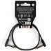 Jim Dunlop DCPR018 Right Angle to Right Angle Ribbon Pedalboard Patch Cable - 18 inch