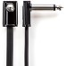 Jim Dunlop DCPR018 Right Angle to Right Angle Ribbon Pedalboard Patch Cable - 18 inch
