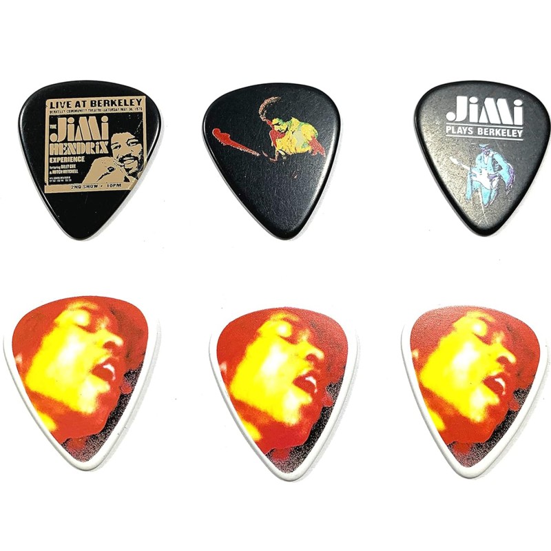 Jim Dunlop JHP03H Jimi Hendrix™ Electric Ladyland Pick - 6 Picks