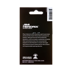 Jim Dunlop JHP03H Jimi Hendrix™ Electric Ladyland Pick - 6 Picks