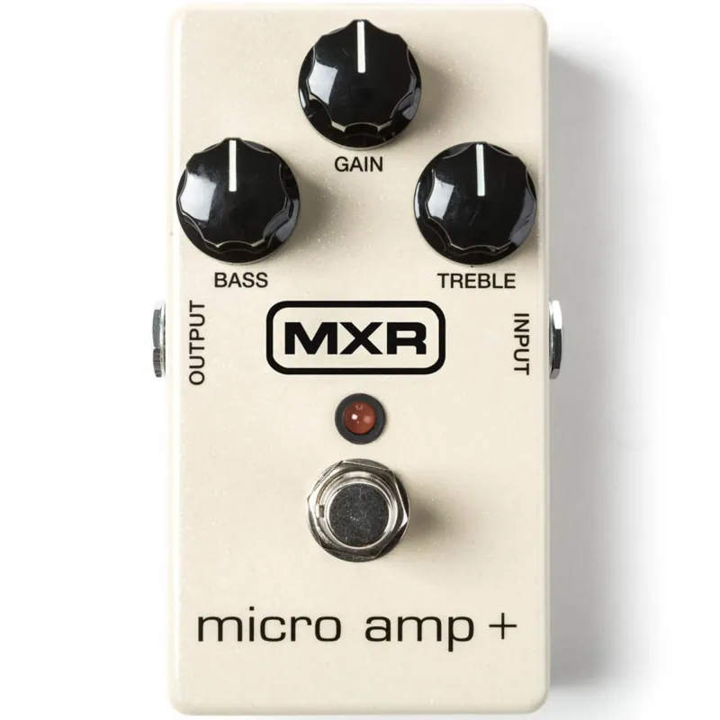 Jim Dunlop M233 MXR Micro Amp Plus Clean Boost Pedal Jim Dunlop M233 MXR Micro Amp Plus Clean Boost Pedal