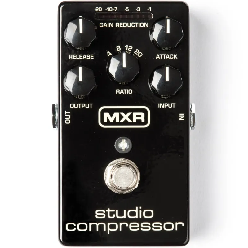 Jim Dunlop M76 Studio Compressor Pedal - Black Jim Dunlop M76 Studio Compressor Pedal - Black