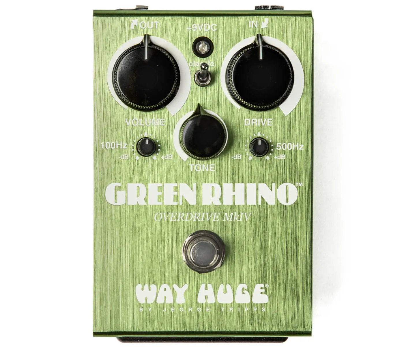 Jim Dunlop WHE207 Way Huge Green Rhino MKIV Overdrive Pedal