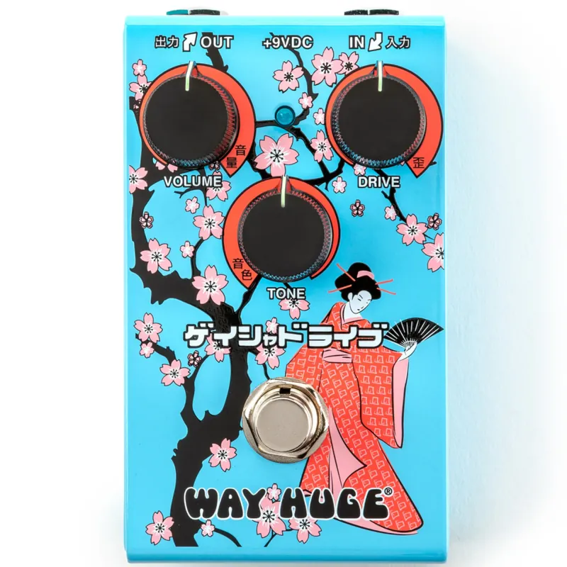 Jim Dunlop WM32B Way Huge Smalls Geisha Overdrive Pedal Jim Dunlop WM32B Way Huge Smalls Geisha Overdrive Pedal