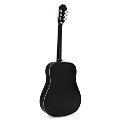 Epiphone EA10EBCH1 DR-100 Songmaker Dreadnought Acoustic Guitar - Ebony