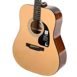 Epiphone EA10NACH1 DR-100 Songmaker Dreadnought Acoustic Guitar - Natural