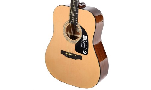 Epiphone EA10NACH1 DR-100 Songmaker Dreadnought Acoustic Guitar - Natural 