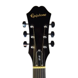 Epiphone EA10NACH1-Bun DR-100 Natural Acoustic Guitar Any of 2 Packs Strings, 3pcs Alice Picks, Softcase Bundle