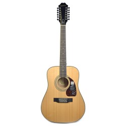 Epiphone EA2TNACH1 DR-212 Songmaker Dreadnought 12 strings Acoustic Guitar - Natural